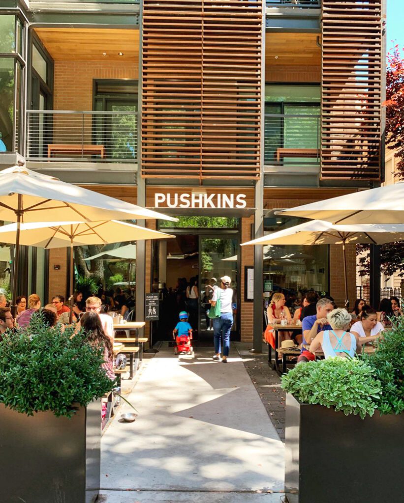 Pushkins gluten free restaurant in Sacramento