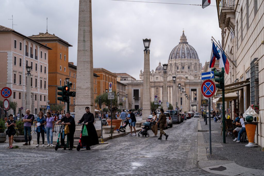 rome tourist district